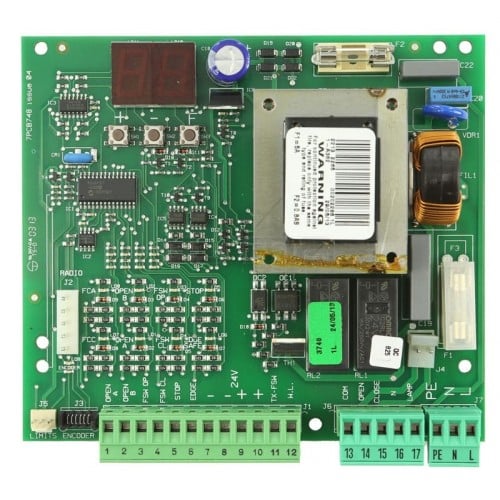 Platine électronique FAAC 748D/740D pour moteur coulissant (réf : 202269)