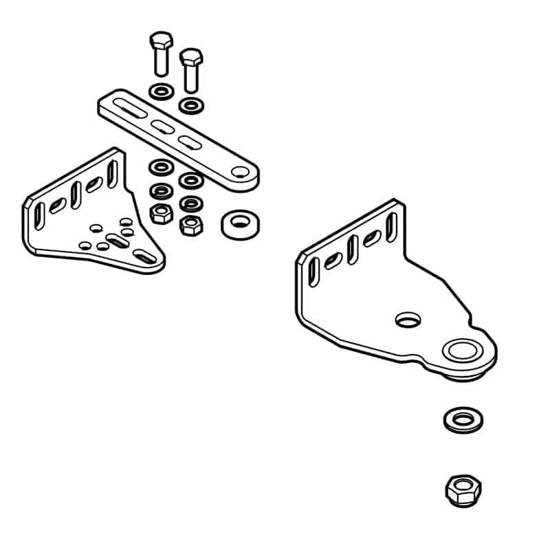 Attaches avant-arrières FAAC S418 (Réf : 63002565)