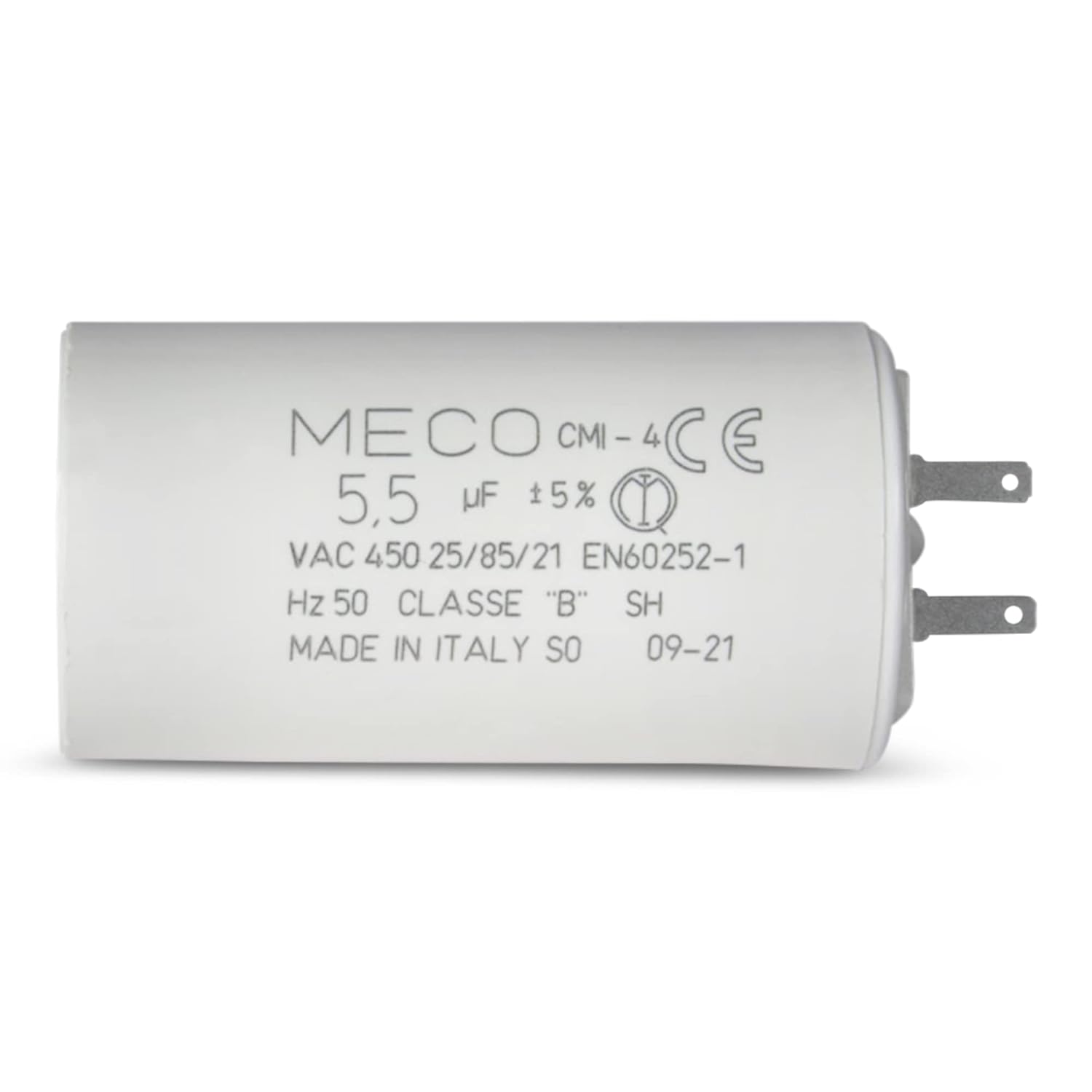 Condensateur MECO 5.5 µF (Réf : CMI4 554) – À cosses