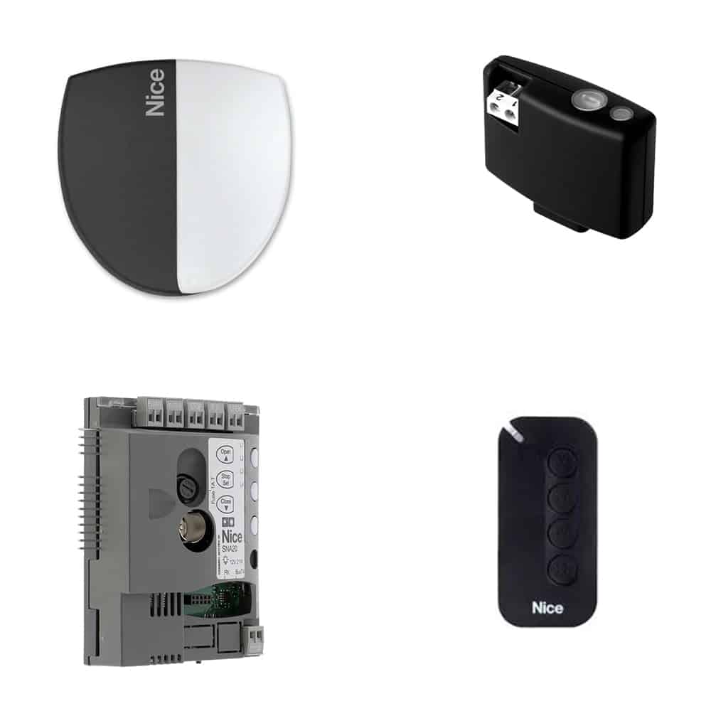 Tête moteur NICE + SNA20+ MYGO4 + OXIBD (Réf : SNA7BD)