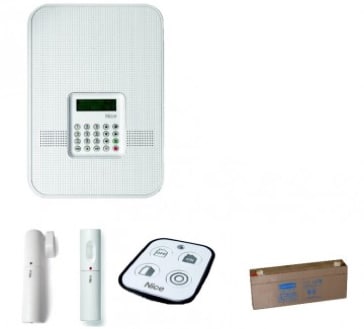 Kit Alarme habitation Nice HSKIT1GCFR (230V)