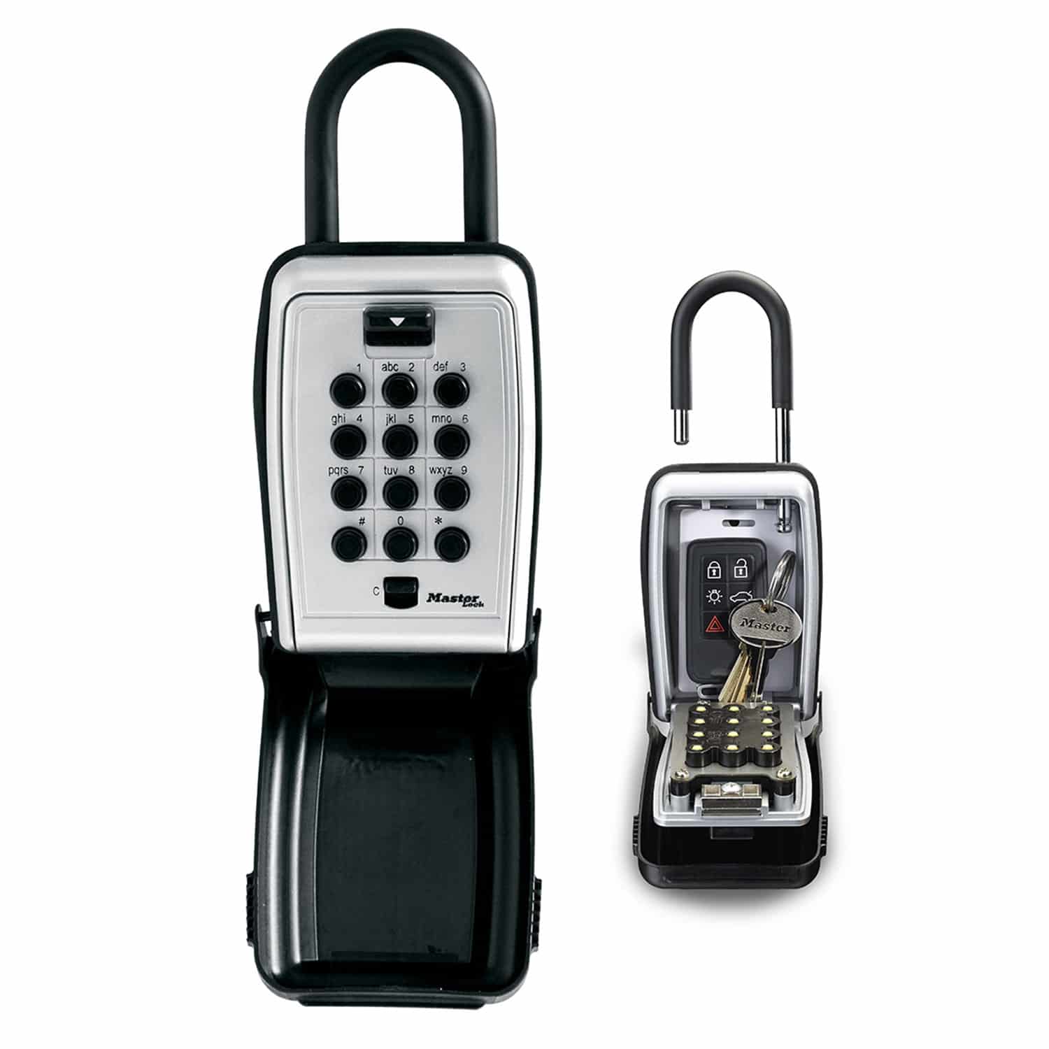 Boite à clés MASTER LOCK à bouton-poussoir & Anse (Réf : 5422EURD)