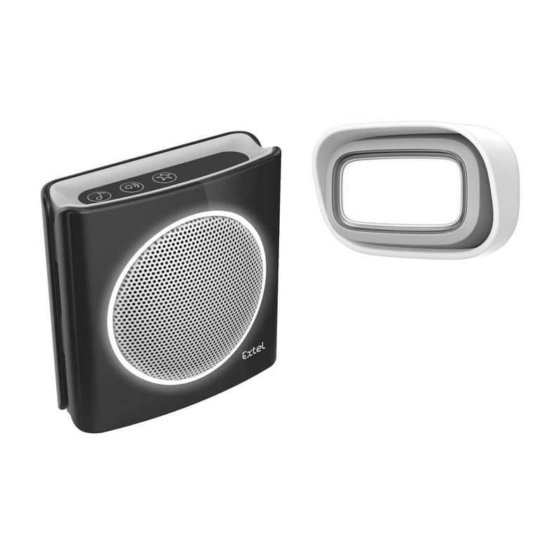 Carillon sans fils Extel DIBI Noir