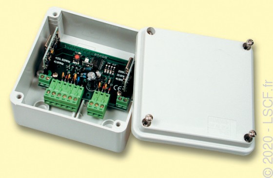 Récepteur radio PROEM Wiegand RRUMP4F (Ref : F0112000162)