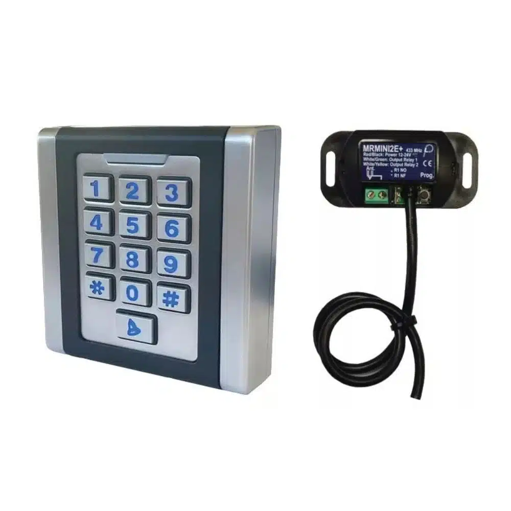 Clavier à code FAAC XKPW 868 MHz + Récepteur (Réf : 170RADIOKEYPAD)