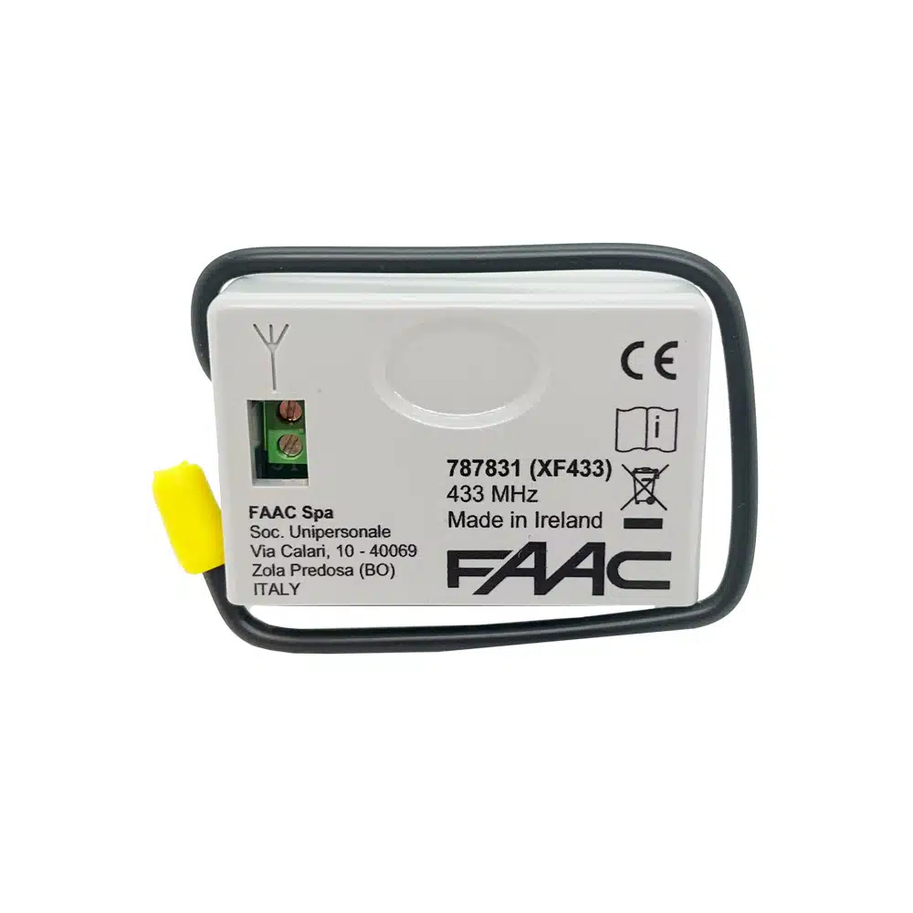 Récepteur FAAC XF433 (Réf : 787831)