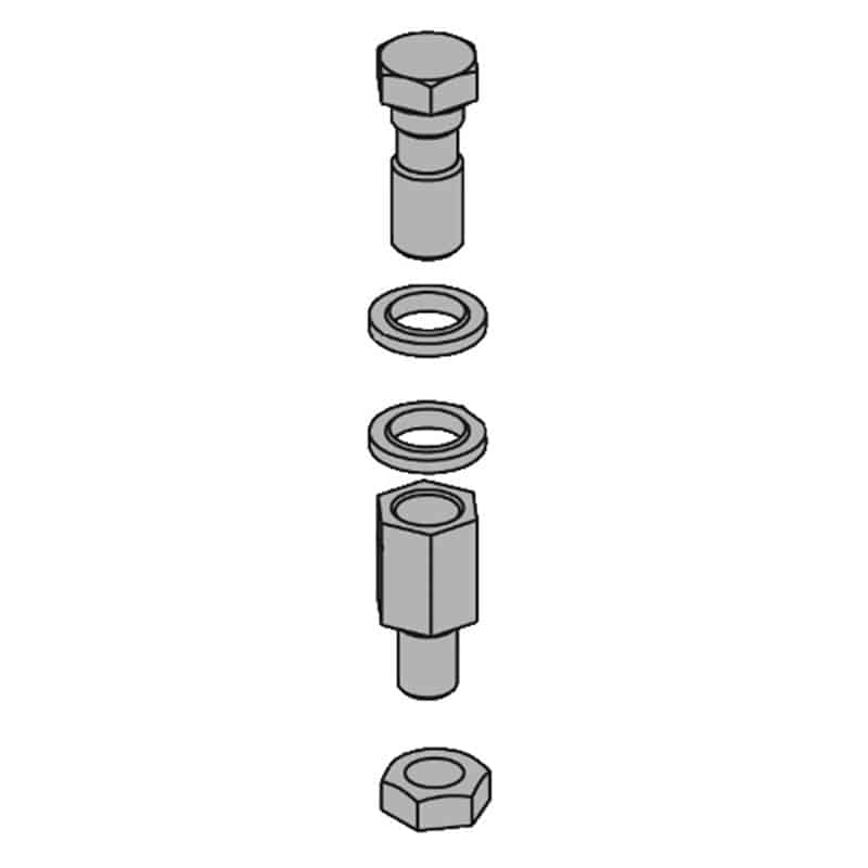 Groupe raccord déblocage hydraulique FAAC S800H (Réf : 63002605)