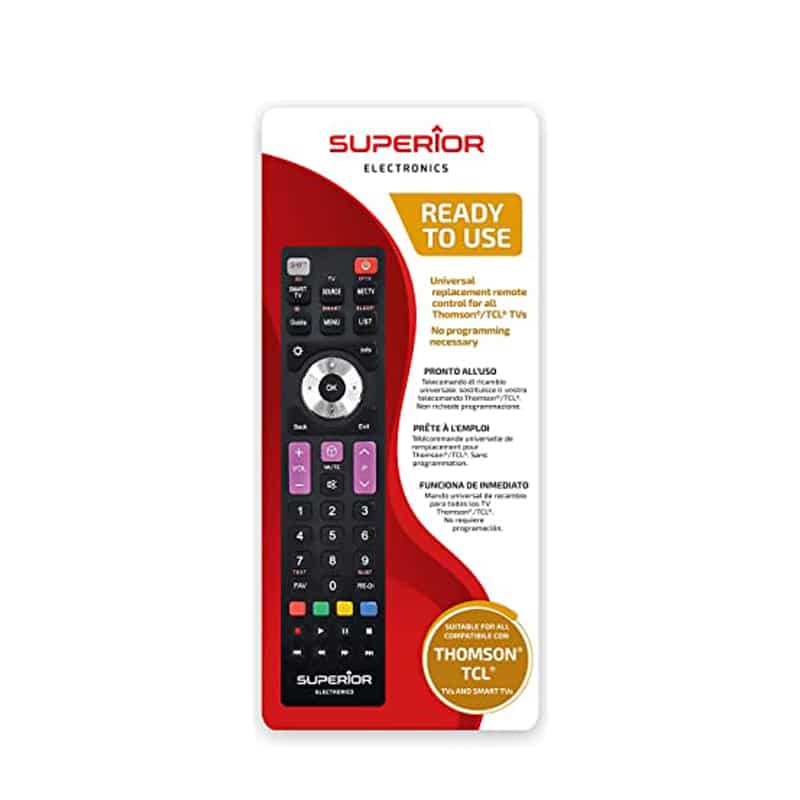 Télécommande universelle THOMSON SUPERIOR SUPTRB017