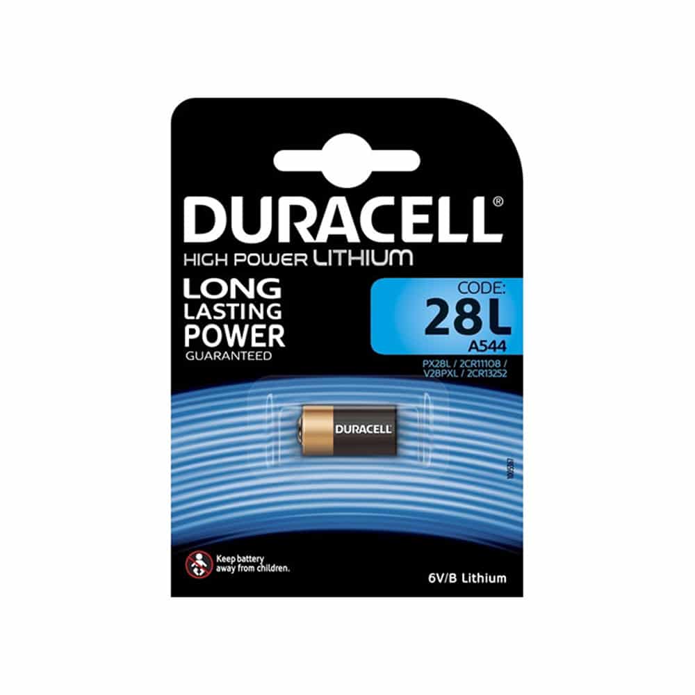 Pile DURACELL 28L A544