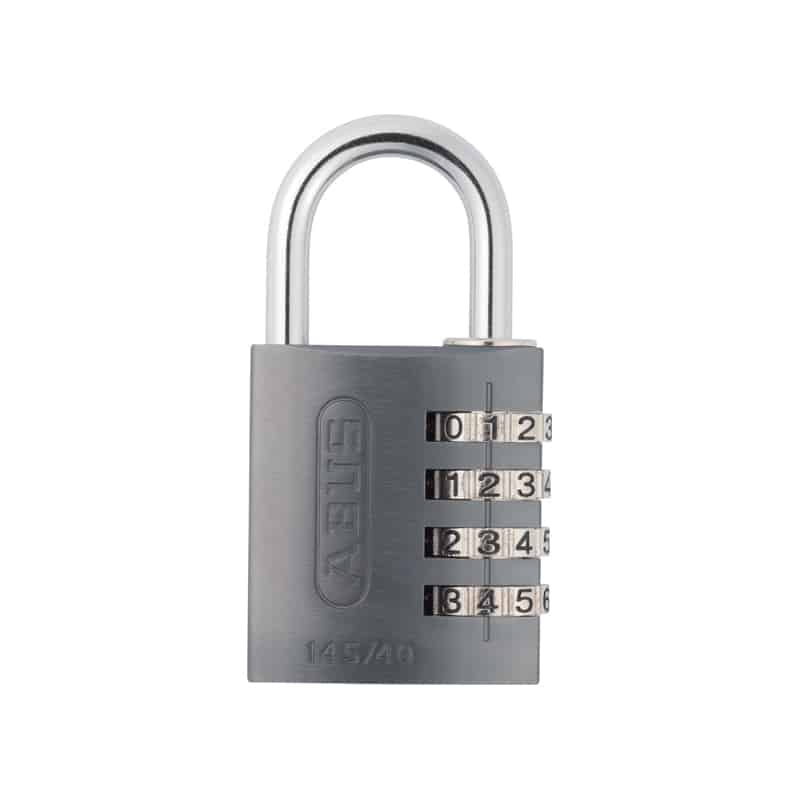 Cadenas à combinaison ABUS 145/40 en titane (Réf : 0036976)