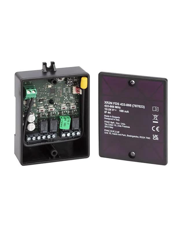 Récepteur FAAC XR2N FDS 433-868 MHz (Réf : 787023)