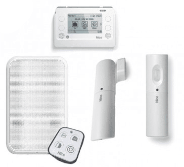 Nice Alarme HSKIT2WFR – Kit alarme maison – Ecran tactile