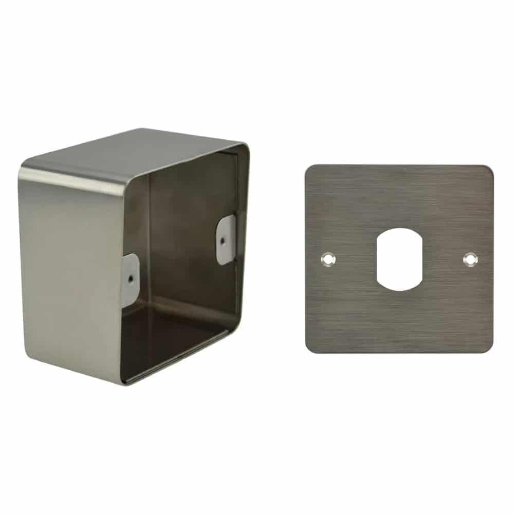 Kit IZYX Boitier en saillie + Plaque T25 (Réf : SSP225VGK/T25 + SSH202)