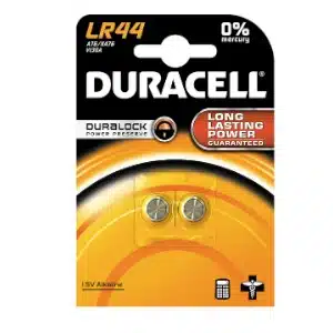 2 Piles DURACELL LR44