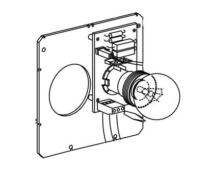 Carte électronique FAAC LAMP-FAACLIGHT 230 V (Réf : 360847)