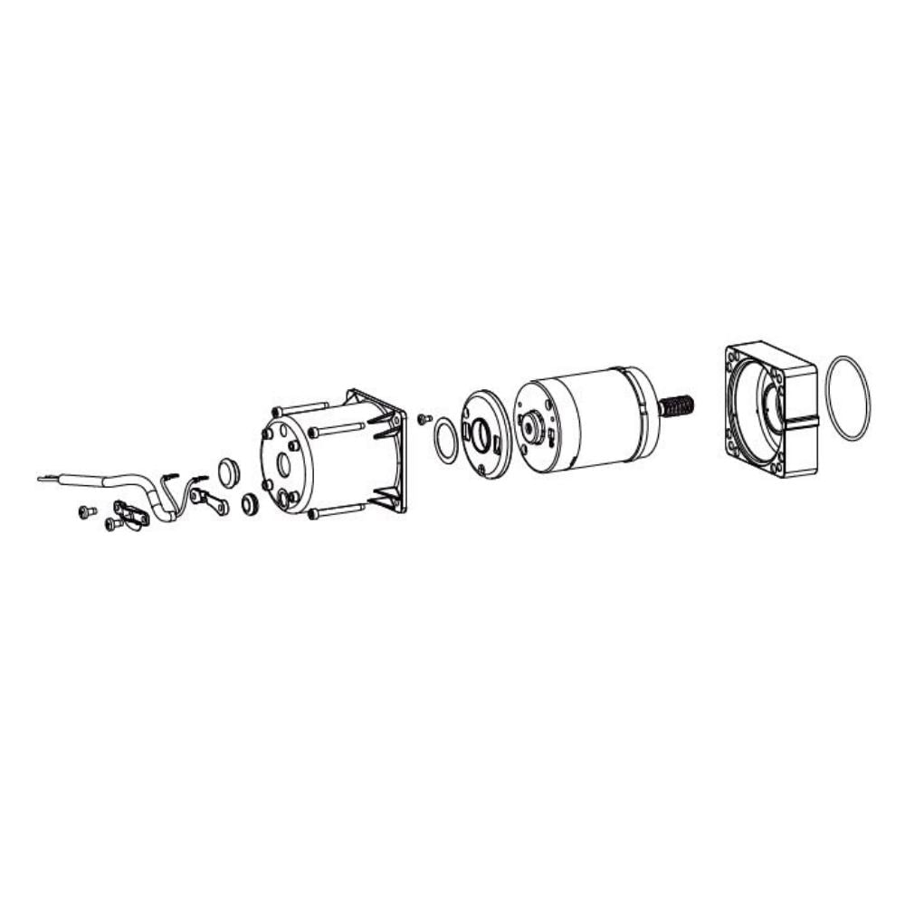Moteur 24 V FAAC 390 (Réf : 63000596)