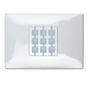 NICE Support mural rectangulaire Blanc WRW pour NICE Way