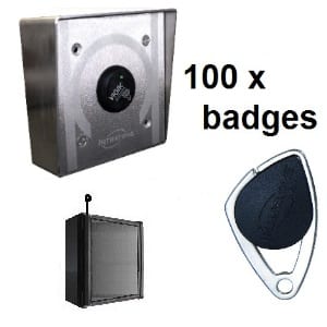 VIGIK INTRATONE KIT avec 100 BADGES