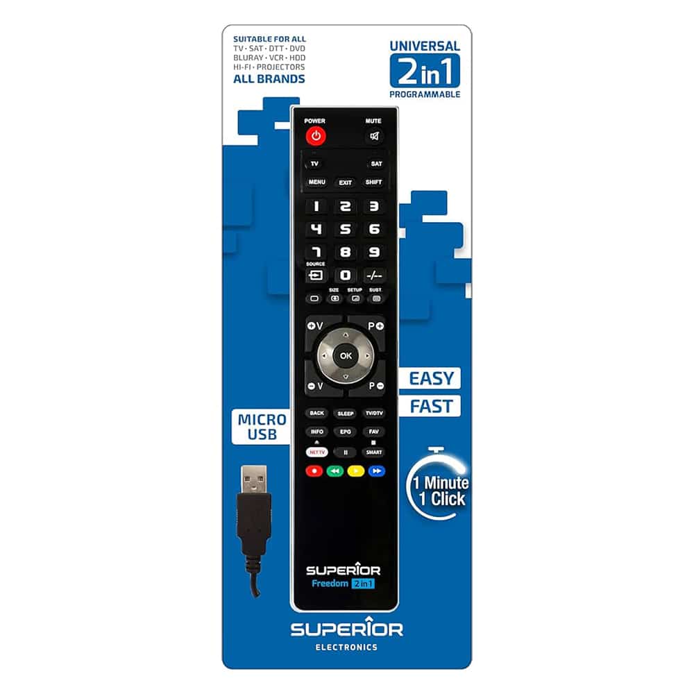 SUPERIOR FREEDOM MICRO USB 2IN1 NOIR (Réf : SUPTUB002)