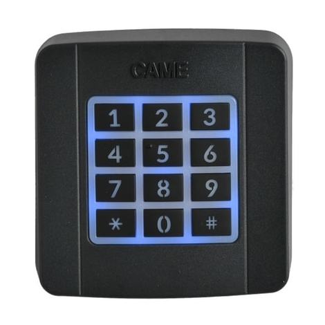 Clavier à code CAME SELT2NDG (à encastrer)