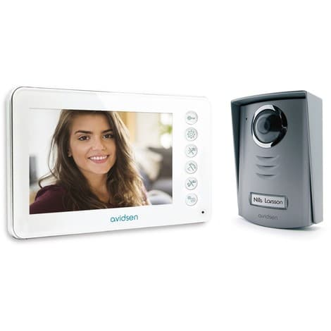 Interphone Avidsen Vidéo ultra plat YLVA 2+ (112240)
