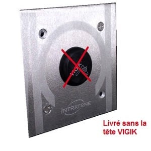 INTRATONE BOITIER VIGIX INOX ENCASTRE