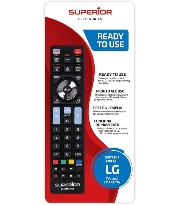 Télécommande universelle LG SUPERIOR SUPTRB007