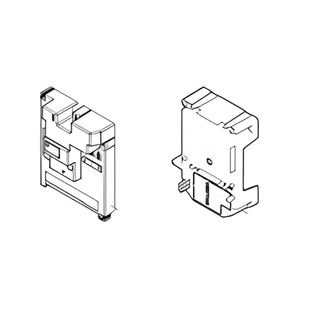 Boîtier / Support FAAC E034 (Réf : 63003511)