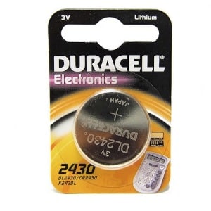 Pile DURACELL CR2430 3V