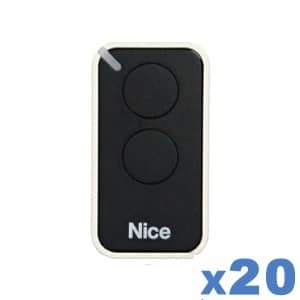 LOT de 20 télécommandes NICE INTI 2B