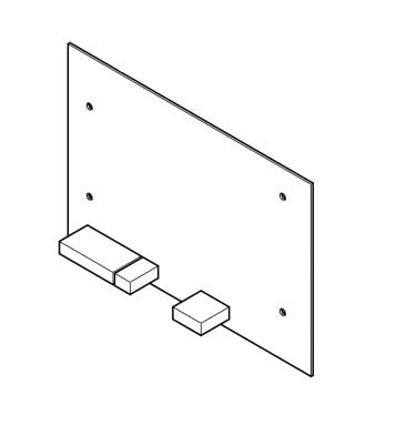Platine FAAC E 124 (réf : 63001335)