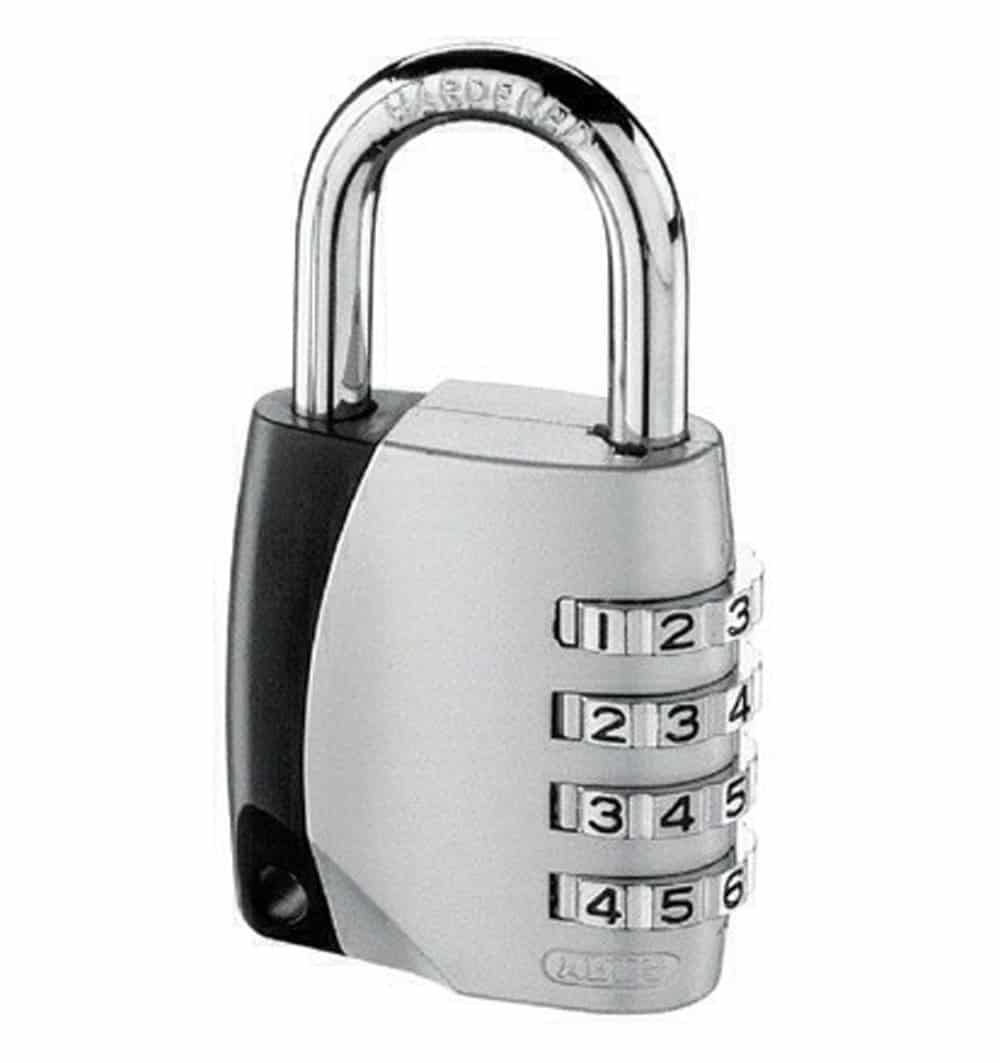 Cadenas à combinaison ABUS 155/30 gris (Réf : 0027304)