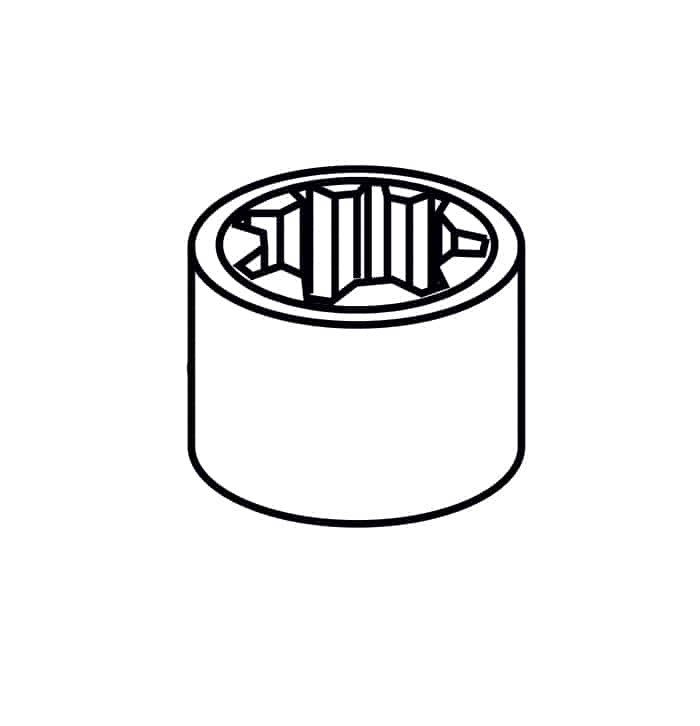 Bague cannelée FAAC 750 (Réf : 7309095)