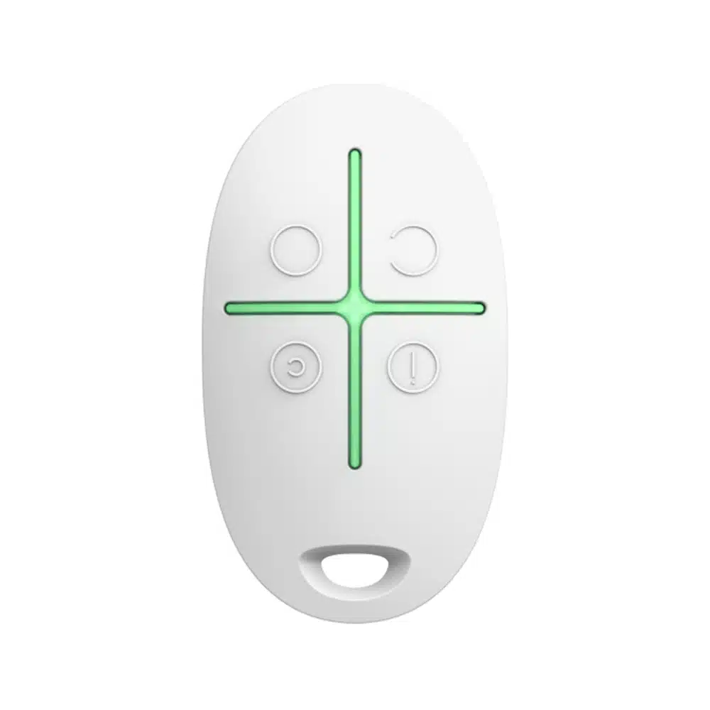 AJAX SpaceControl Jeweller – Blanc