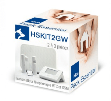 Kit Alarme habitation autonome Nice HSKIT2GWFR